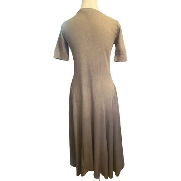 Lauren Ralph Lauren Ribbed Cotton Dress – Size Small - Picture 5 of 7